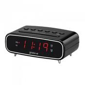 Groov-e GVCR05BK Rise FM Alarm Clock Radio | Black