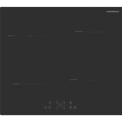 NordMende 60cm 4 x Zone Touch Control Induction Hob Black Frameless | HCI63FL