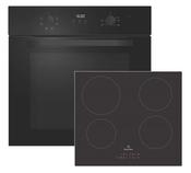 Powerpoint Oven and Hob Cookpack Black | P25CKMDINBL image