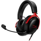 HyperX Cloud III BLK/RED Gaming Headset | 259-727A9AA image