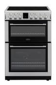 Belling 60cm Freestanding Electric Multifunction Double Oven - Stainless Steel | BFSE62MFIX image