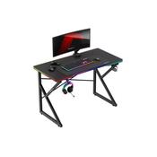 Huzaro Hero 1.7 RGB gaming desk Black | HZ-HERO 1.7 RGB BLACK