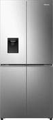 Hisense 79.4cm x 178.5cm Freestanding 4 Door Cross Door Non-plumbed Water Dispenser 482L - Stainless Steel | RQ5P470SMIE image