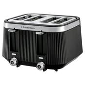Russell Hobbs Bronte 4 Slice Toaster - Black | 26770 image