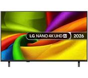 LG NU85 43" 4K Smart TV - Charcoal Black | 43NU850B6LA.AEI