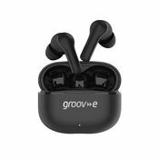 Groove Jive Black True Wireless Earphones with 15 Hours Playback &amp; Voice Assistant | GVTW04BK image