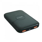 Groove Power Bank 5000mAh Portable Charger with Power Delivery Integrated USBC Cable 20W - Black | GVCH5000PBK image
