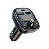 Groove Car FM Transmitter with Dual USB-A&amp; USB-C Charger | GVMA131BK image