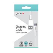 Groove USB-C to USB-A Charging Cable 1M - White | GVMA001WE image