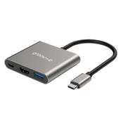 Groove Multiport Hub USB-C to 3 Ports (1x HDMI, 1x USB-A &amp; 1x USB-C) | GVPC29SR image