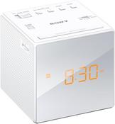 Sony AM/FM clock radio - White | ICFC1WCEK image