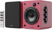 Majority D50X Bookshelf Bluetooth Speakers - Wireless Active Speakers Pair - Red | 1000003128 image