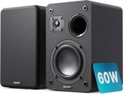Majority D70X Passive Bookshelf Speakers – 60W | Carbon Fibre Drivers | Black | 1000003082 image