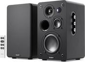 Majority D100X Powered Bluetooth Bookshelf Speakers – 100W | HDMI ARC | Phono Input | Black | 1000003132 image