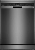 Siemens IQ500 Free-Standing Dishwasher 60cm - Brushed Black Steel | SN25EC13CE image