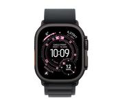 Apple Watch Ultra 3 GPS + Cellular 49mm Black Titanium Case with Black Alpine Loop - Large | MF0X4DH/A image