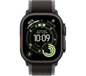Apple Watch Ultra 3 GPS + Cellular 49mm Black Titanium Case with Black/Charcoal Trail Loop - S/M | MF1D4DH/A image