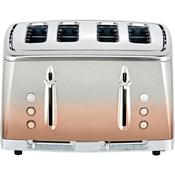 Russell Hobbs Eclipse Copper Sunset 4 Slice Toaster | 25143
