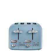 DeLonghi Argento 4 Slice Blue Toaster | CT04.AZ