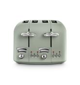 DeLonghi Argento 4 Slice Green Toaster | CT04.GR image