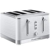 Russell Hobbs Inspire 4 Slice White Toaster | 24380