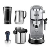 Delonghi Dedica Pump Coffee Machine Bundle Pack | ECKG6820.M image