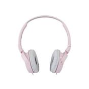 SONY Supra Aural Closed Ear Headphones Pink | MDRZX110PAE image