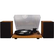 Crosley C62C-WA4 C62 Turntable with Built-In Receiver And Stereo Speakers - Walnut image