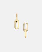Golden Link Earrings in Gold image