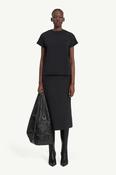 Cotton Jersey T-shirt in Black