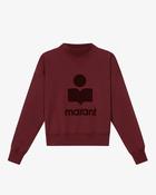 Moby Sweatshirt in Burgundy image