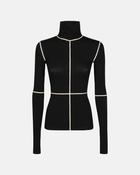 Long Sleeve Top in Black