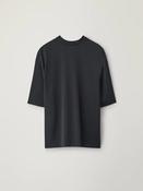 Oversized Round Neck T-Shirt in Midnight image