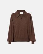Katriel Sweater in Dark Truffle
