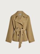 Maddox Short Trench in Brown image