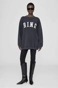 Tyler Sweatshirt in Washed Black | ANINE BING