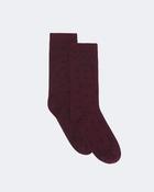 Sig Bandana Socks in Burgundy image