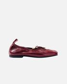 Rosalind Patent Leather Ballet Flats in Burgundy image