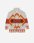 Cody Ancestral Cashmere Cardigan in Beige