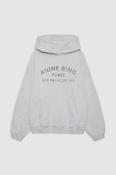 Harvey Sweatshirt Paris Stencil in Heather Grey image
