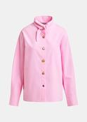 Jomato Shirt with Elongated Collar in Pink image
