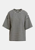 Joste Striped T-Shirt in Black/White