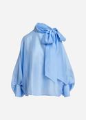 Karismatic Oversized Top in Light in Blue