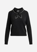 Kasa Wool-Cashmere Sweater in Black
