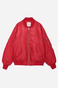 Leon Bomber Jacket in Red image
