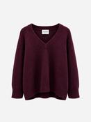 Divee Cashmere Sweater in Burgundy image