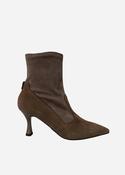 Pointed Heeled Boots in Brown image