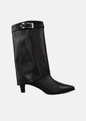 Calvina Tall Boots in Black image