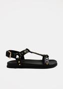 Gladiator Sandals in Black image