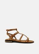Precious Studded Sandals in Brown image